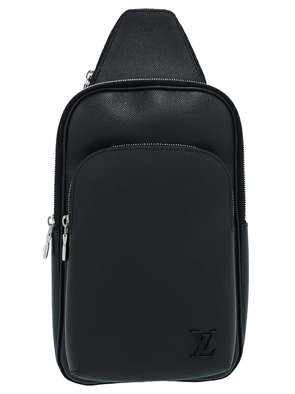 【LOUIS VUITTON】ルイヴィトン『タイガ アヴェニュー スリングバッグ』M30863 メンズ ボディバッグ 1週間保証【中古】