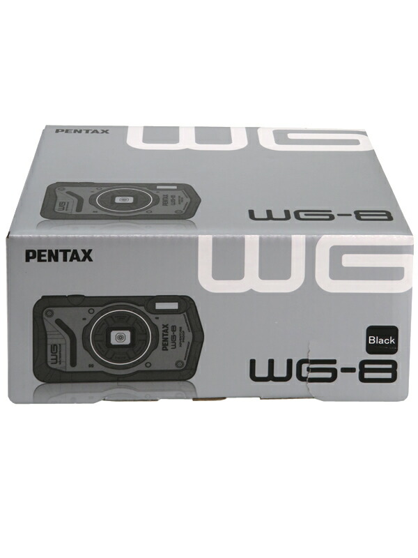 【RICOH】【訳あり未使用品】リコー/ペンタックス『PENTAX WG-8 / ブラック』2024年7月発売 コンパクトデジタルカメラ 1週間保証【中古】