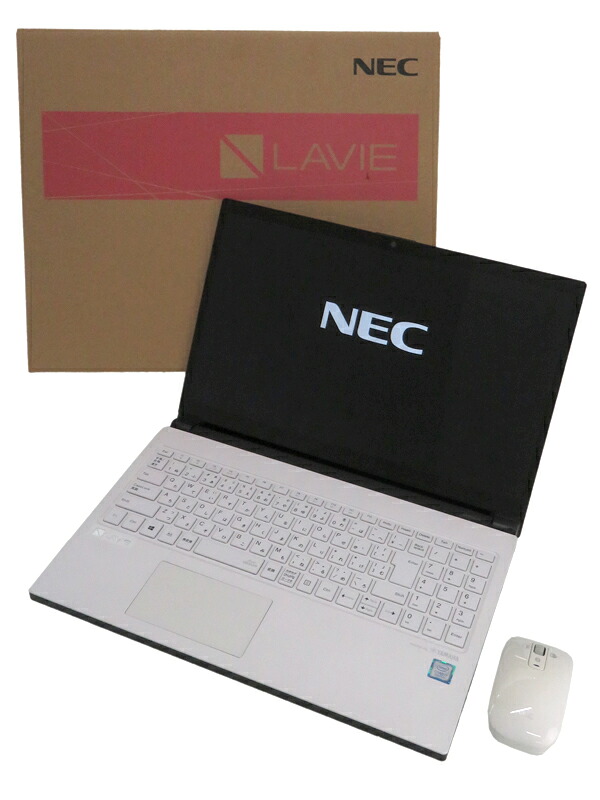 NEC『LAVIE Note NEXT NX850/NAW / 15.6inch / Core i7 / 8GB / 256GB+1TB / プラチナホワイト』PC-NX850NAW 2019年5月発売 ノートパソコン 1週間保証【中古】 24,399円