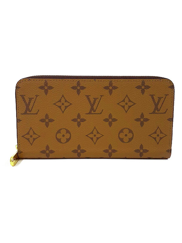 【LOUIS VUITTON】ルイヴィトン『モノグラム リバース ジッピーウォレット』M82444 レディース ラウンドファスナー長財布 1週間保証【中古】