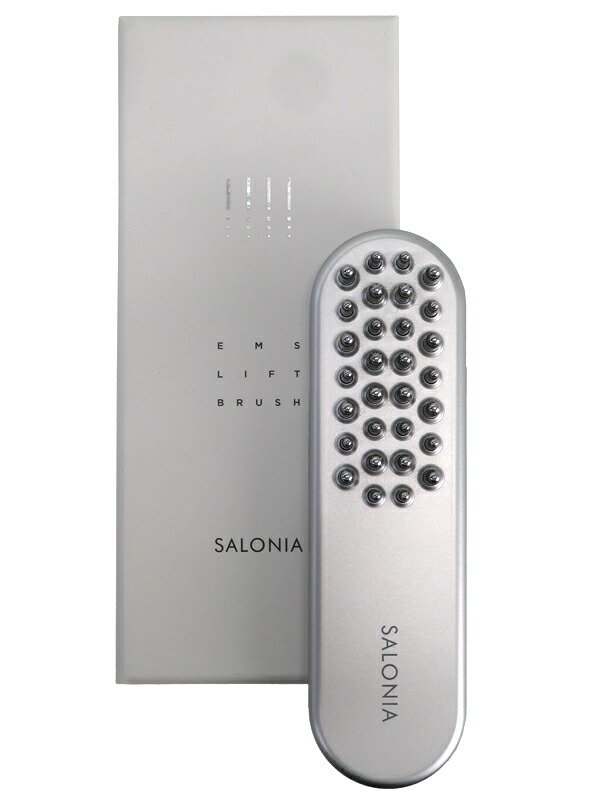 【SALONIA】サロニア『EMSリフトブラシ』SAL22206SL 2022年10月発売 美容家電 1週間保証【中古】