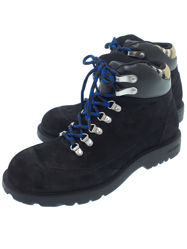 【BURBERRY】バーバリー『スエード ムーア ハイキングブーツ size41』メンズ 1週間保証 靴【中古】｜高山質店