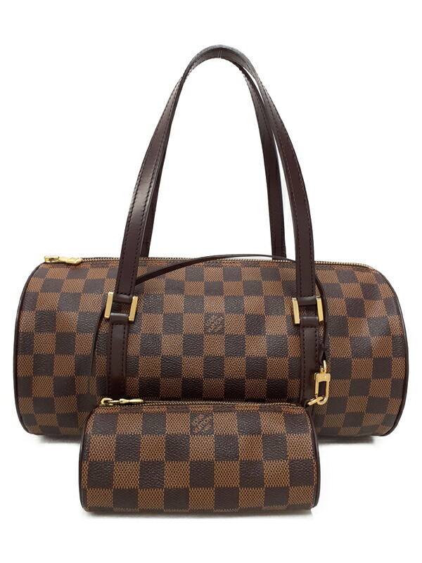 【LOUIS VUITTON】ルイヴィトン『ダミエ パピヨン30』N51303 レディース ショルダーバッグ 1週間保証【中古】