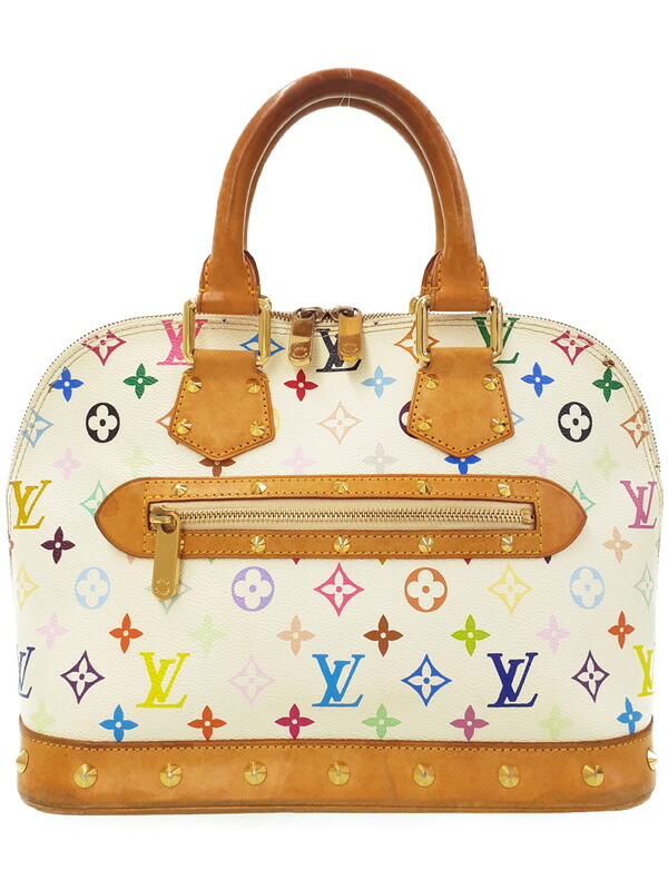 【LOUIS VUITTON】ルイヴィトン『モノグラム マルチカラー アルマ』M92647 レディース ハンドバッグ 1週間保証【中古】 72,229円