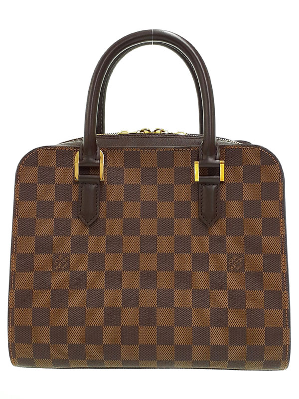 【LOUIS VUITTON】ルイヴィトン『ダミエ トリアナ』N51155 レディース ハンドバッグ 1週間保証【中古】