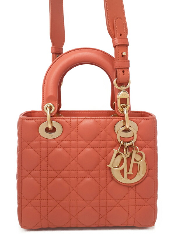 【Christian Dior】クリスチャンディオール『レディディオール MY ABCDIORバッグ』レディース 2WAYバッグ 1週間保証【中古】