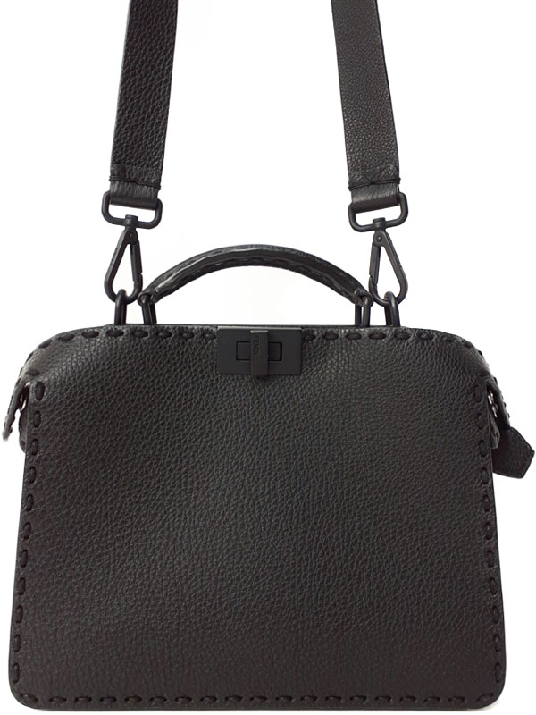 【FENDI】フェンディ『セレリア ピーカブー アイシーユー スモール』7VA530 メンズ レディース 2WAYバッグ 1週間保証【中古】