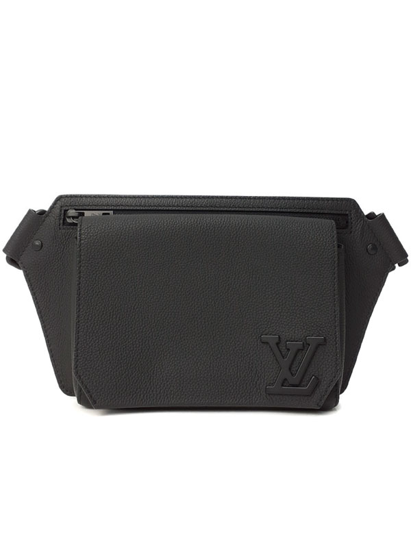 【LOUIS VUITTON】ルイヴィトン『LV アエログラム テイクオフ スリング』M57081 メンズ ボディバッグ 1週間保証【中古】