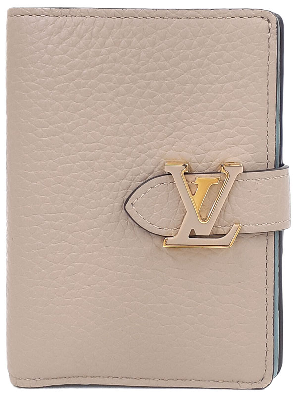【LOUIS VUITTON】ルイヴィトン『LV ヴェルティカル ウォレット コンパクト』M82198 レディース 二つ折り短財布 1週間保証【中古】