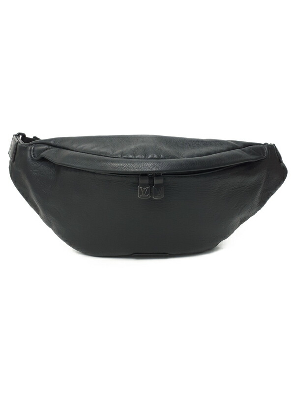 【LOUIS VUITTON】ルイヴィトン『モノグラム シャドウ ディスカバリー バムバッグPM』M46036 メンズ ボディバッグ 1週間保証【中古】