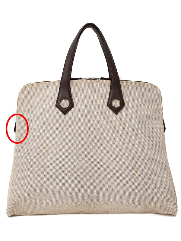 【HERMES】エルメス『サック イヴーMM』□J刻印 2006年製 メンズ レディース ハンドバッグ 1週間保証【中古】