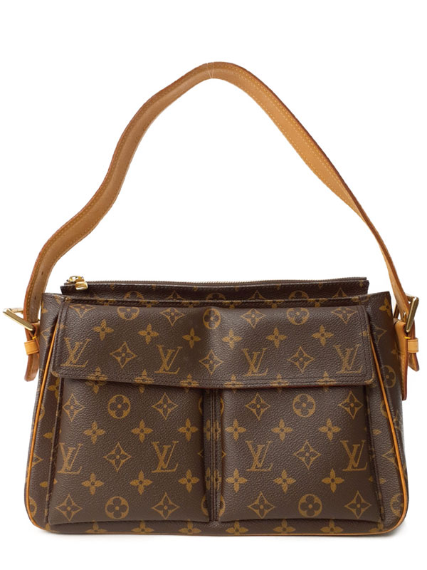 【LOUIS VUITTON】ルイヴィトン『モノグラム ヴィバシテGM』M51163 レディース セミショルダーバッグ 1週間保証【中古】