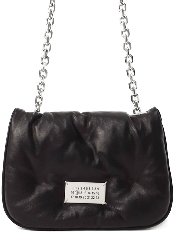 【Maison Margiela】メゾンマルジェラ『グラムスラム フラップ チェーンショルダーバッグ』SB1WG0019 レディース 1週間保証【中古】