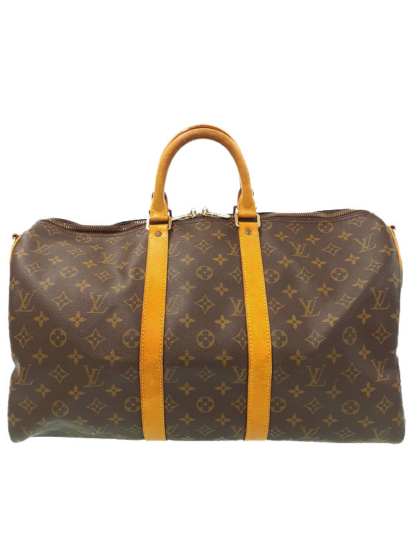 【LOUIS VUITTON】ルイヴィトン『モノグラム キーポル バンドリエール45』M41418 メンズ レディース ボストンバッグ 1週間保証【中古】