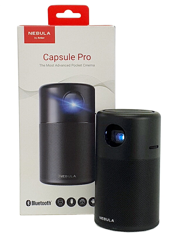 【Anker】アンカー『モバイルプロジェクター / Nebula Capsule Pro』D4111N12 2018年8月発売 映像機器 1週間保証【中古】 12,570円