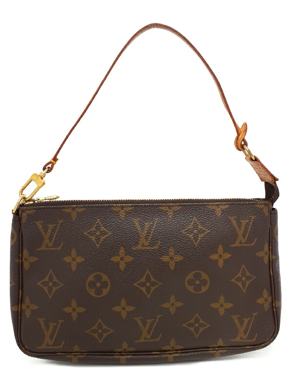 【LOUIS VUITTON】ルイヴィトン『モノグラム ポシェット アクセソワール』M51980 レディース アクセサリーポーチ 1週間保証【中古】