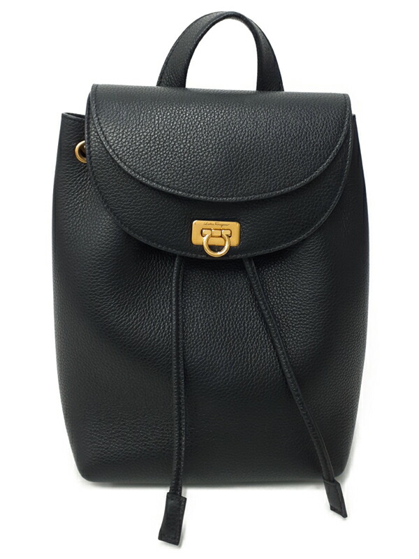 【Salvatore Ferragamo】フェラガモ『TRAVEL BP リュックサック』21 I373 レディース バックパック 1週間保証【中古】