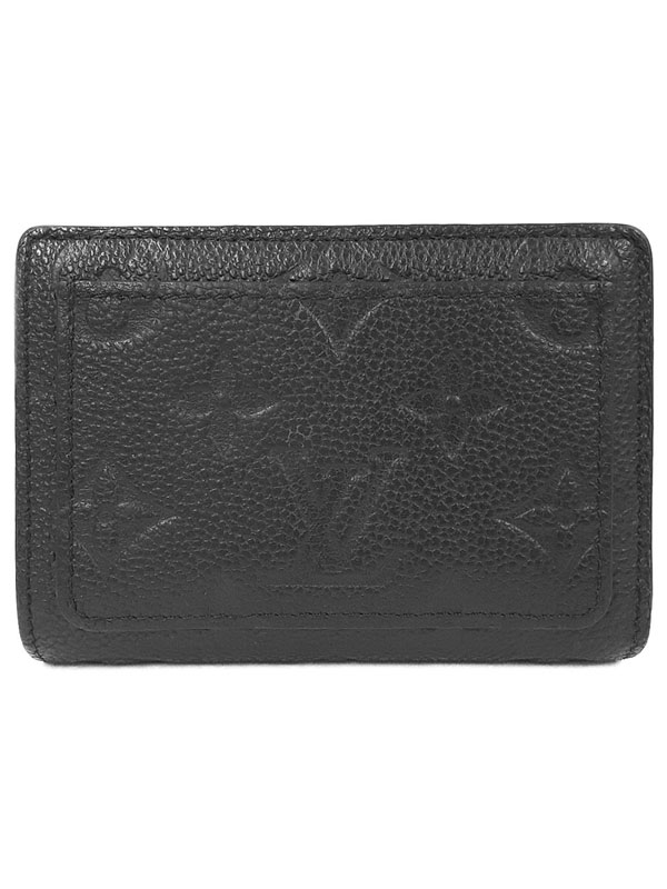 【LOUIS VUITTON】ルイヴィトン『モノグラム アンプラント ポルトフォイユ クレア』M80151 レディース 二つ折り短財布 1週間保証【中古】