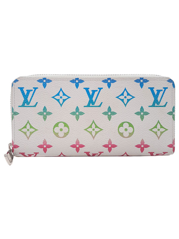 【LOUIS VUITTON】ルイヴィトン『モノグラム イリディセント ジッピーウォレット』M13908 メンズ ラウンドファスナー長財布 1週間保証【中古】