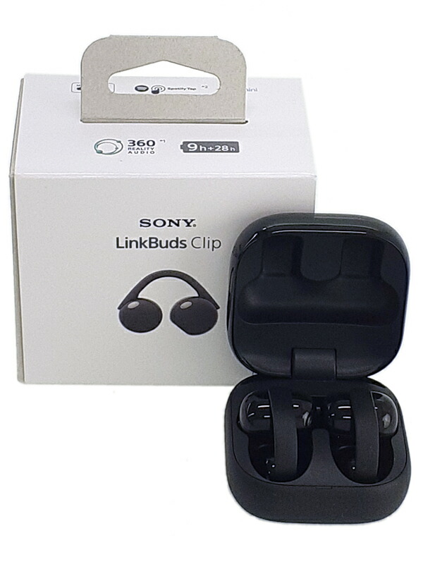 【SONY】ソニー『ワイヤレスステレオヘッドセット / Linkbuds Clip / ブラック』WF-LC900(B) 2026年2月発売 音響機器 1週間保証【中古】