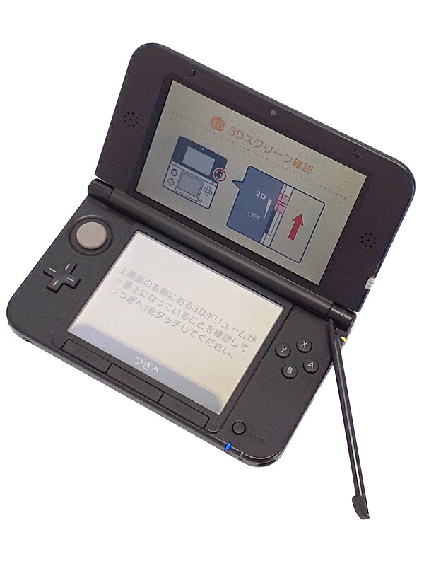 【Nintendo】任天堂『ニンテンドー3DS LL / レッド×ブラック』SPR-S-RKAA 2012年7月発売 ゲーム機本体 1週間保証【中古】