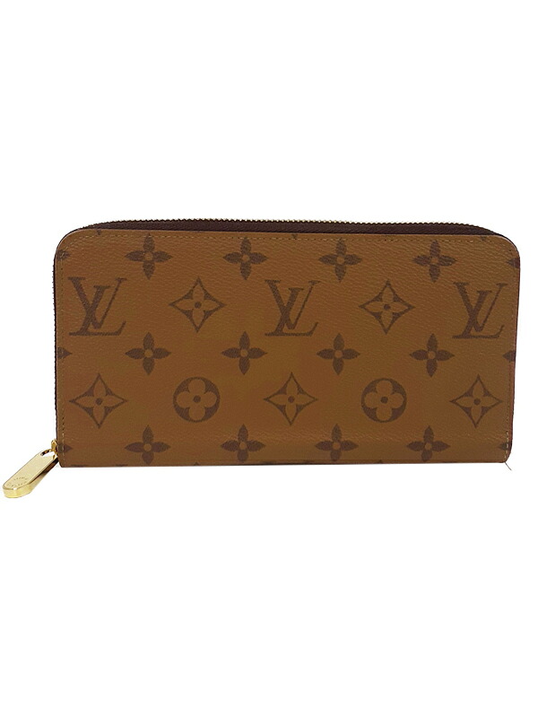 【LOUIS VUITTON】ルイヴィトン『モノグラム リバース ジッピーウォレット』M82444 レディース ラウンドファスナー長財布 1週間保証【中古】