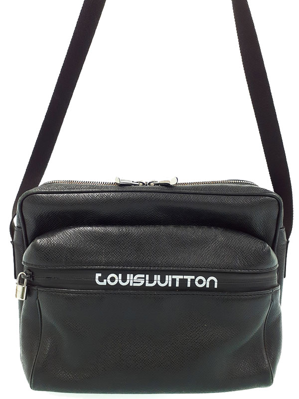 【LOUIS VUITTON】ルイヴィトン『タイガ メッセンジャー PM』M31003 メンズ ショルダーバッグ 1週間保証【中古】