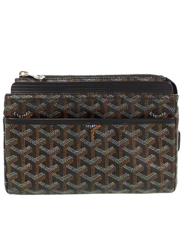 【GOYARD】ゴヤール『ミロワールPM』メンズ クラッチバッグ 1週間保証【中古】