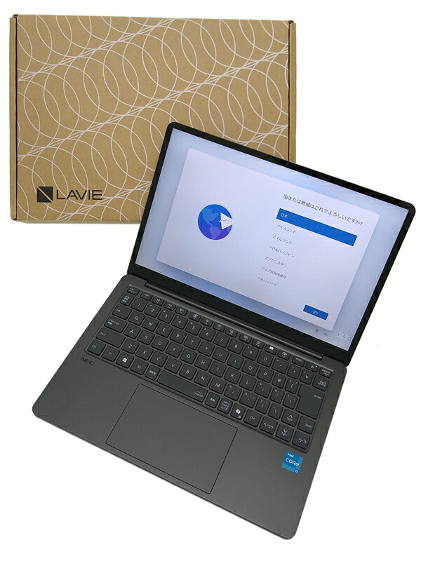 NEC『LAVIE Direct SOL GE1237/31 / 13.3inch / Core i3 / 16GB / 512GB / ムーンブラック』PC-GE12373D1 ノートパソコン 1週間保証【中古】