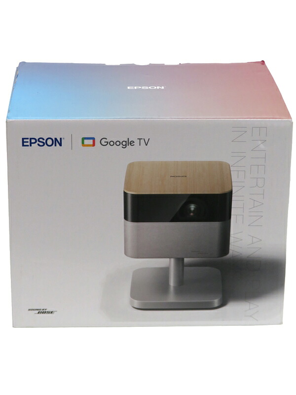 【EPSON】【訳あり未使用品】エプソン『家庭用プロジェクター / LIFESTUDIO FLEX』EF-72 2025年10月発売 1週間保証【中古】