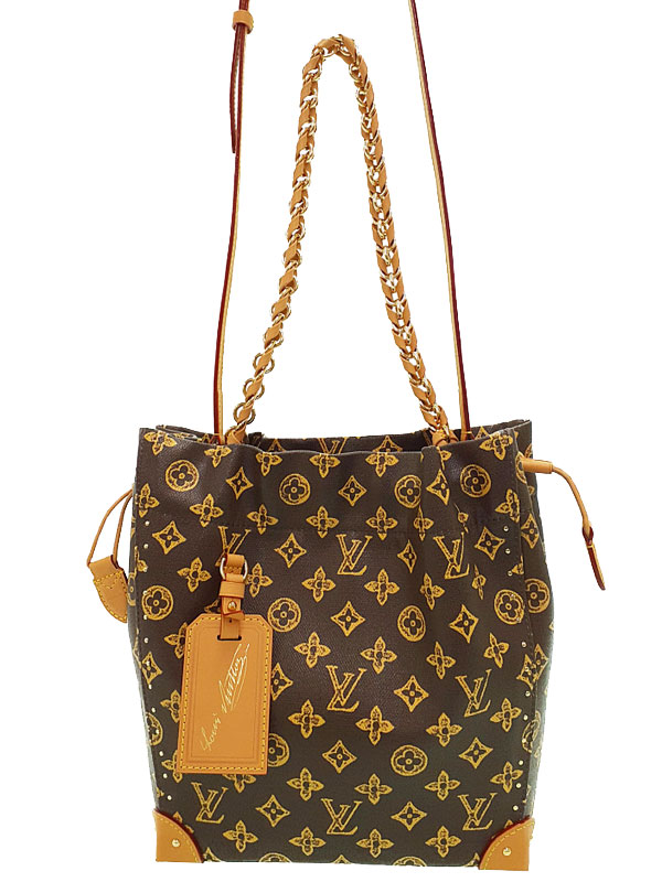 【LOUIS VUITTON】ルイヴィトン『モノグラム ノエ トランク』M28103 レディース 2WAYバッグ 1週間保証【中古】