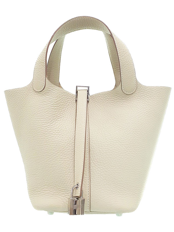 【HERMES】エルメス『ピコタンロックPM』Y刻印 2020年製 レディース ハンドバッグ 1週間保証【中古】
