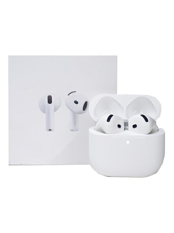 【Apple】アップル『完全ワイヤレスイヤホン / AirPods 4』MXP63J/A 2024年9月発売 音響機器 1週間保証【中古】