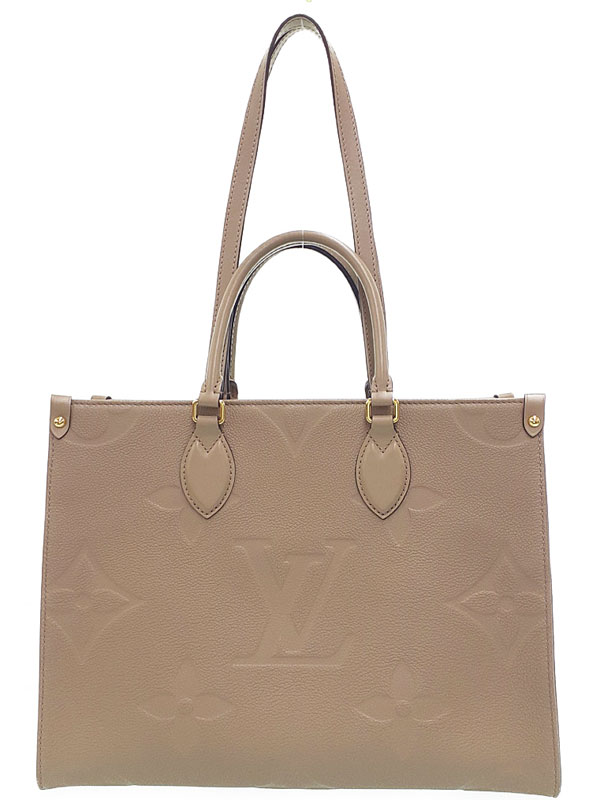 【LOUIS VUITTON】ルイヴィトン『モノグラム アンプラント オンザゴーMM』M45607 レディース 2WAYバッグ 1週間保証【中古】