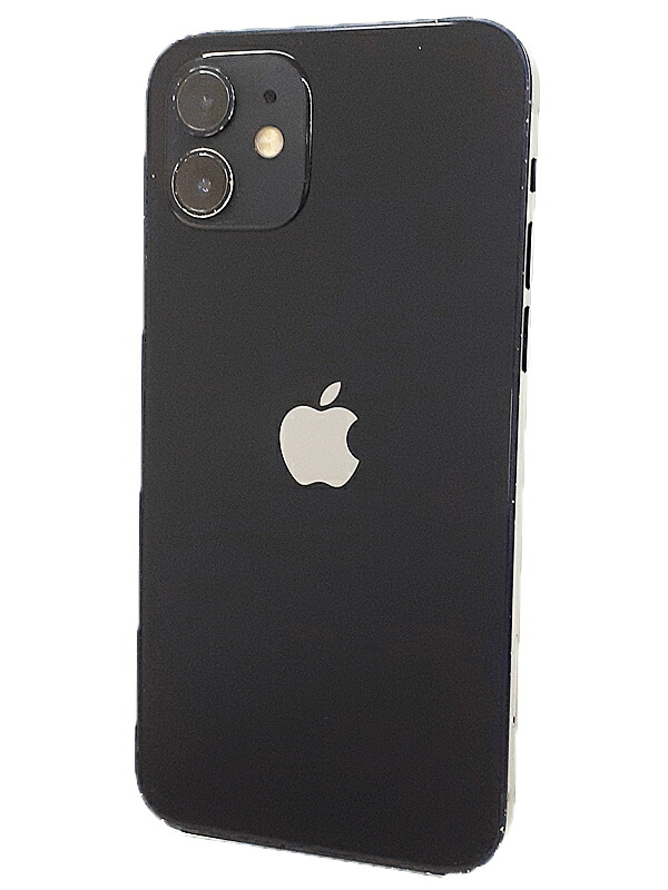 【Apple】アップル『iPhone 12 / 6.1inch / 64GB / SIMロック解除済 au / ブラック』MGHN3J/A 2020年10月発売 スマートフォン 1週間保証【中古】