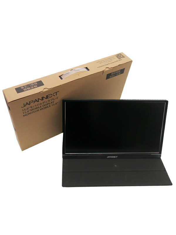 【JAPANNEXT】ジャパンネクスト『15.6インチ モバイルディスプレイ / FHD / 応答速度 12ms』JN-MD-IPS1562FHDR PC周辺機器 1週間保証【中古】