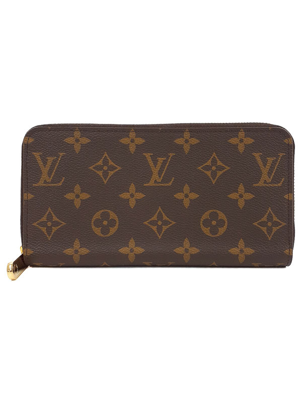 【LOUIS VUITTON】ルイヴィトン『モノグラム ジッピーウォレット』M41895 メンズ レディース ラウンドファスナー長財布 1週間保証【中古】