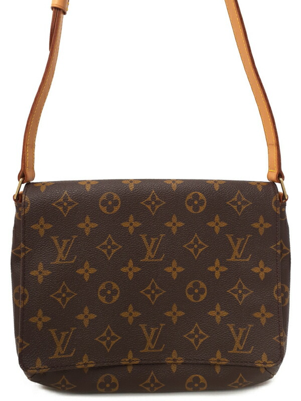 【LOUIS VUITTON】ルイヴィトン『モノグラム ミュゼット タンゴ ショート』M51257 レディース ショルダーバッグ 1週間保証【中古】