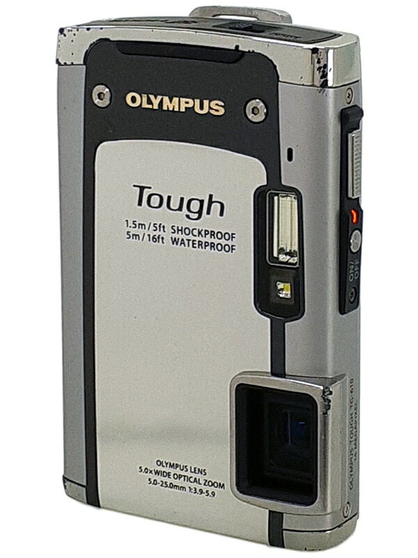 【OLYMPUS】オリンパス『OLYMPUS Tough TG-610 / シルバー』2011年3月発売 コンパクトデジタルカメラ 1週間保証【中古】
