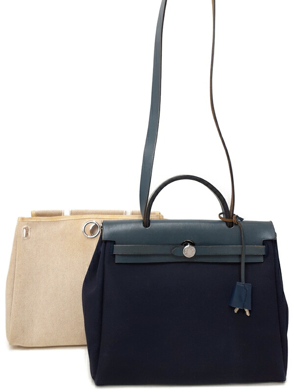 【HERMES】エルメス『エールバッグPM』□E刻印 2001年製 メンズ レディース 2WAYバッグ 1週間保証【中古】