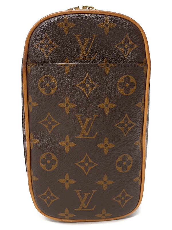 【LOUIS VUITTON】ルイヴィトン『モノグラム ポシェット ガンジュ』M51870 メンズ ボディバッグ 1週間保証【中古】