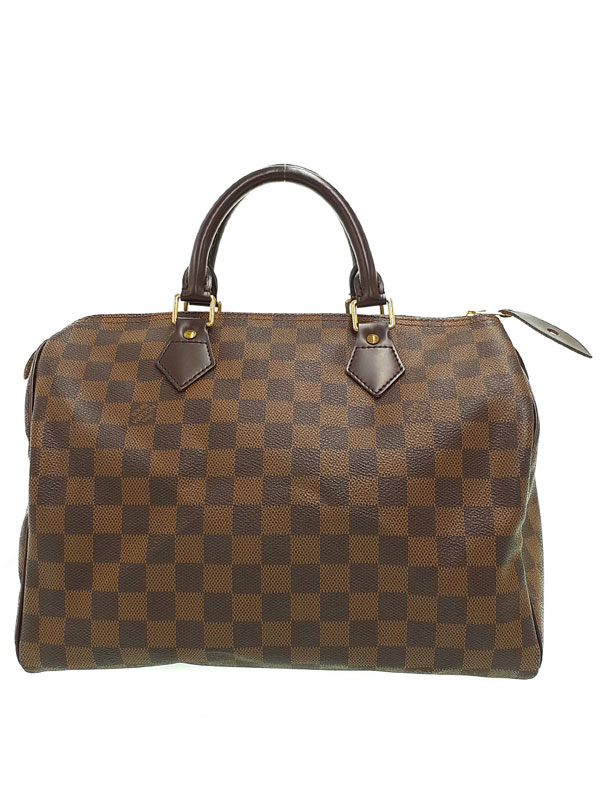 【LOUIS VUITTON】ルイヴィトン『ダミエ スピーディ30』N41531 レディース ハンドバッグ 1週間保証【中古】