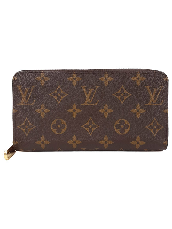 【LOUIS VUITTON】ルイヴィトン『モノグラム ジッピーウォレット』M42616 メンズ レディース ラウンドファスナー長財布 1週間保証【中古】