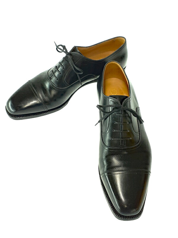 【Stefano Bemer】ステファノベーメル『内羽根 ストレートチップシューズ size42』メンズ ビジネスシューズ 靴 1週間保証【中古】
