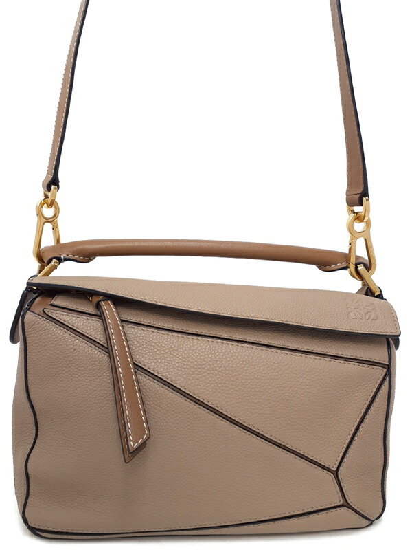 【LOEWE】ロエベ『パズルバッグ スモール』レディース 2WAYバッグ 1週間保証【中古】