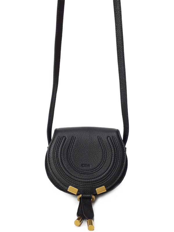 【Chloe】クロエ『マーシー ナノ サドル ショルダーバッグ』レディース 1週間保証【中古】