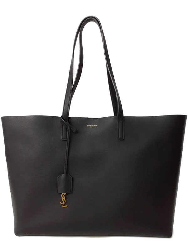 【SAINT LAURENT PARIS】サンローランパリ『ショッピング サンローラン トートバッグ』394195 メンズ レディース 1週間保証【中古】