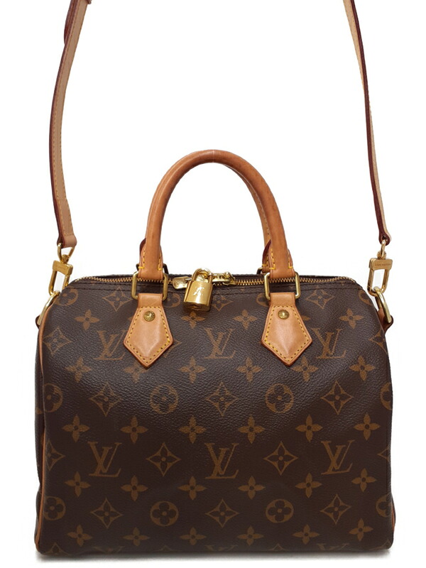 【LOUIS VUITTON】ルイヴィトン『モノグラム スピーディ バンドリエール25』M41113 レディース 2WAYバッグ 1週間保証【中古】