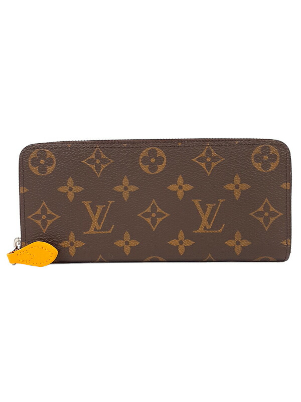 【LOUIS VUITTON】ルイヴィトン『モノグラム ポルトフォイユ クレマンス』M12393 レディース ラウンドファスナー長財布 1週間保証【中古】