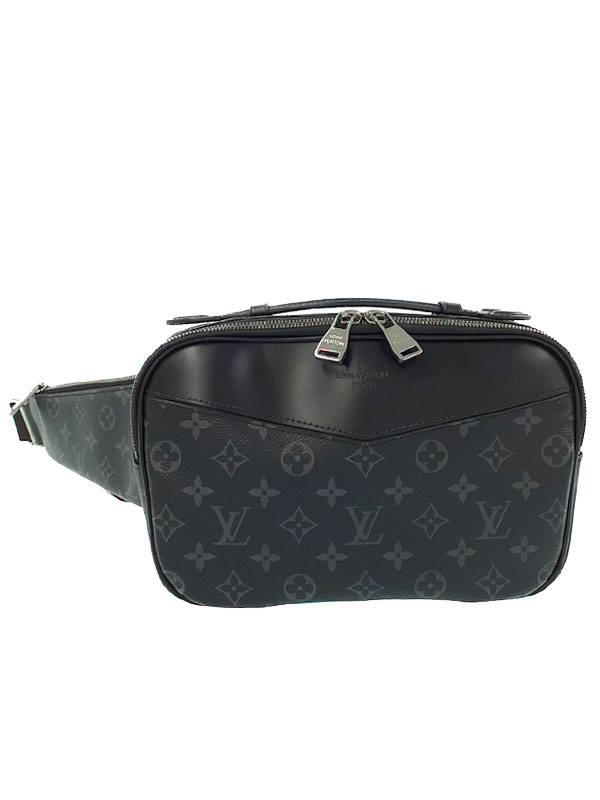 【LOUIS VUITTON】ルイヴィトン『モノグラム エクリプス バムバッグ』M42906 メンズ ボディバッグ 1週間保証【中古】